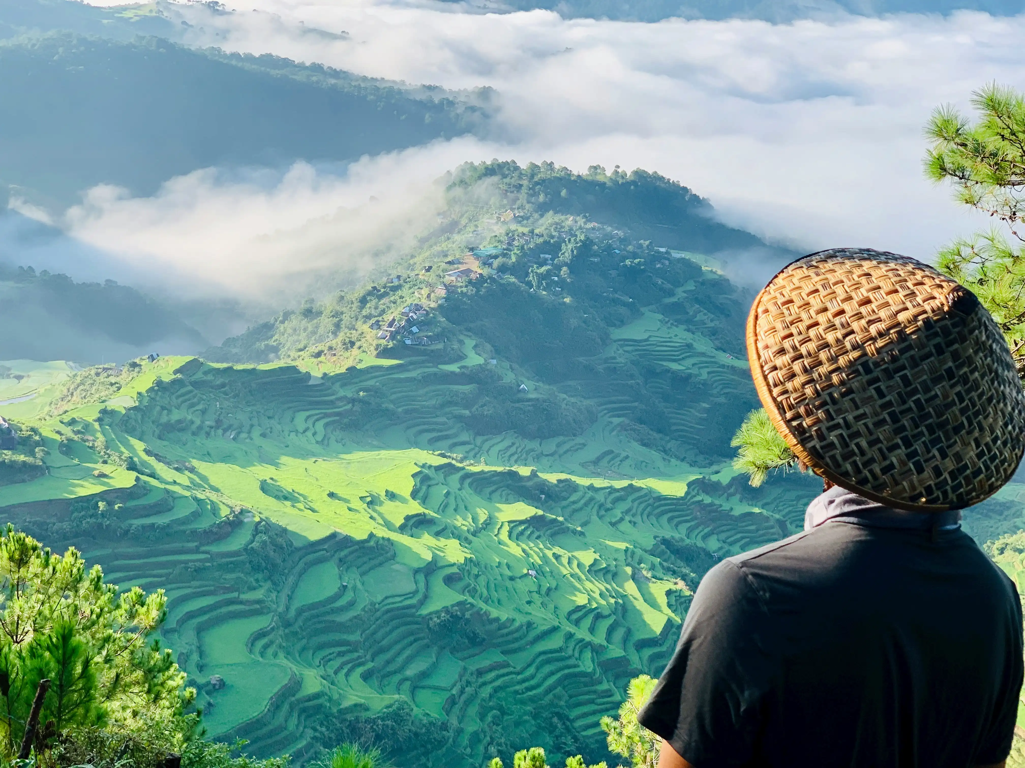 A Background Banner Picture of Bontoc, Mountain Pronvince, Philippines